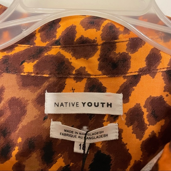 Native Youth oversized shacket leopard print - Picture 10 of 10
